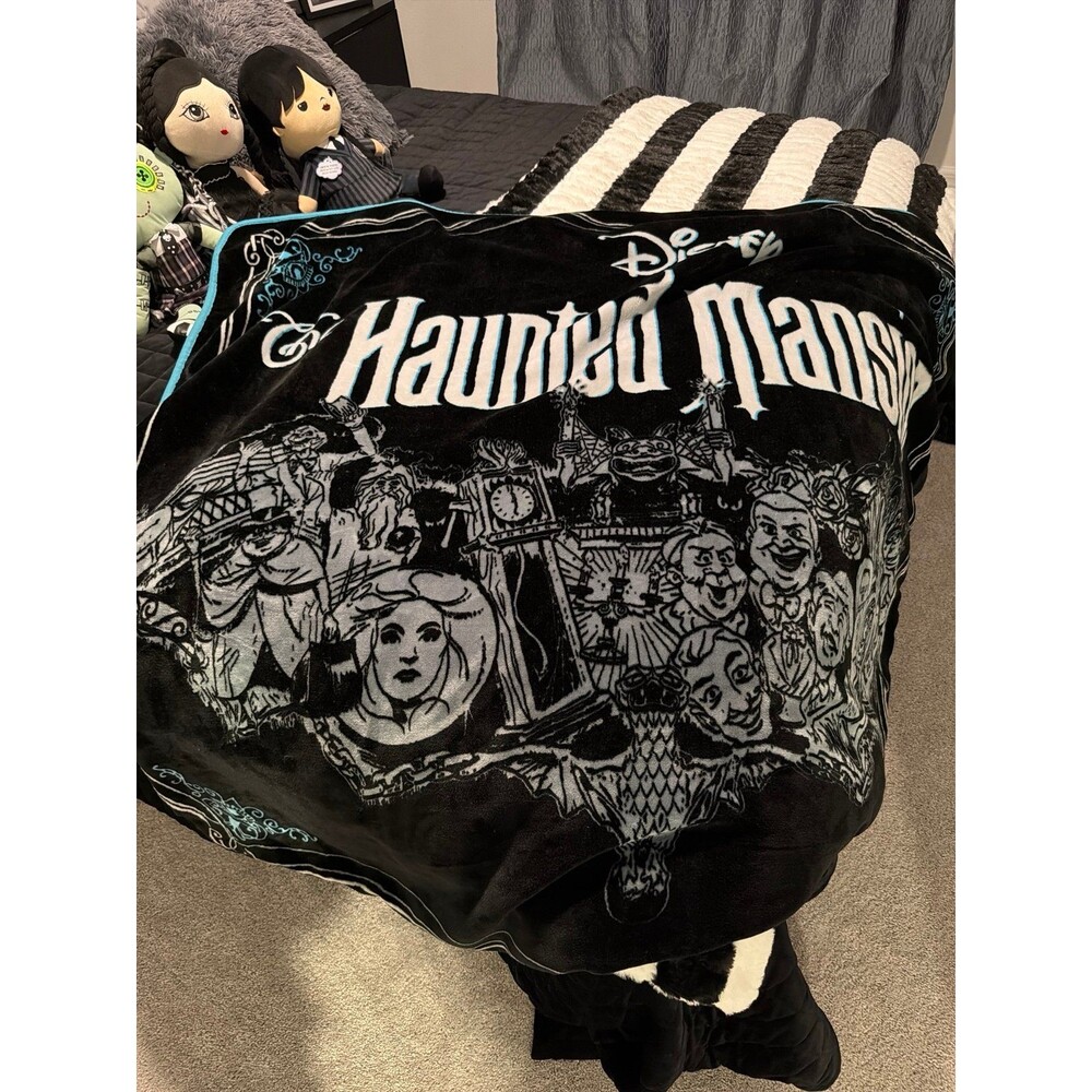 Cozy Soft Disney Madame Leota Haunted Mansion Throw Blanket 62x48 Wallpaper